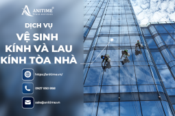 Dịch vụ vệ sinh kính - Lau kính tòa nhà