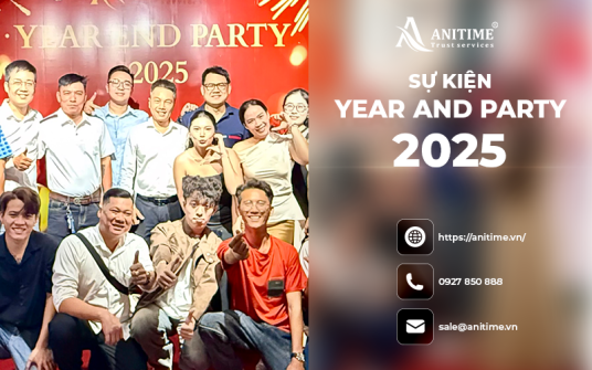 Tiệc Cuối Năm Anitime 2025 — Gắn Kết Đội Ngũ, Vững Bước Năm 2026