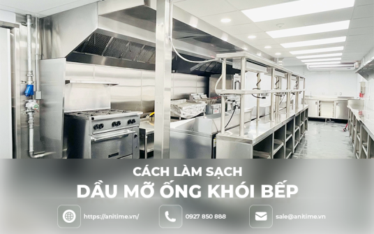 Cách Làm Sạch Dầu Mỡ Ống Khói Bếp Hiệu Quả Và Nhanh Chóng