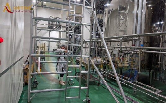 Cleanroom Air Vent Cleaning at Yakult Factory