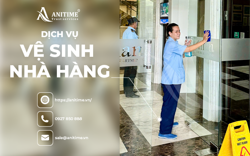 dịch vụ vệ sinh nhà hàng