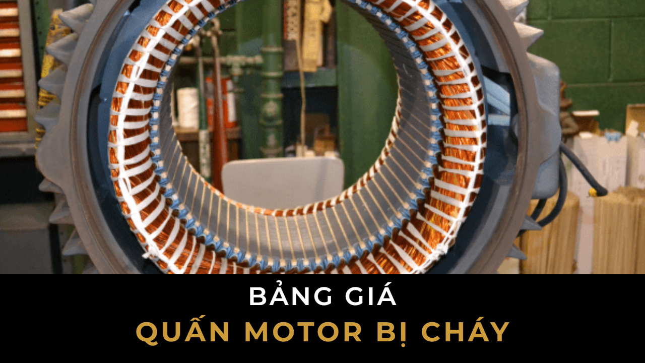 Price list for burning motor winding service in Ho Chi Minh City