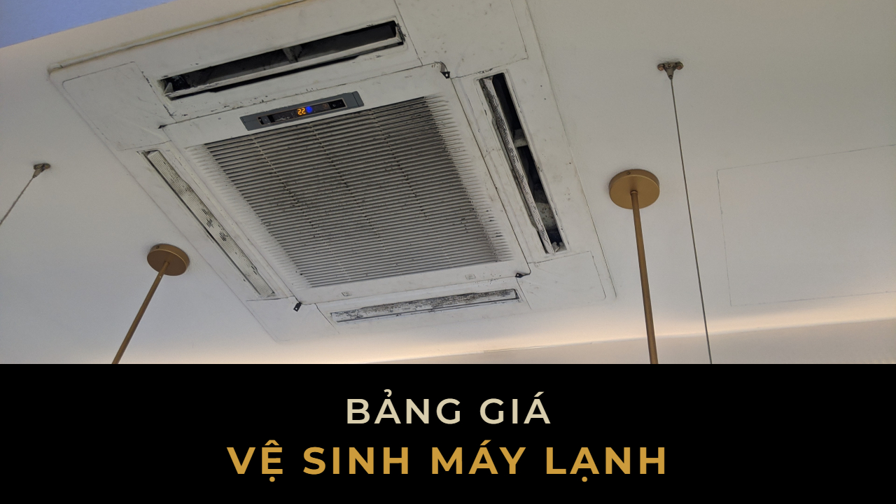 Price list of air conditioning cleaning service in Ho Chi Minh City