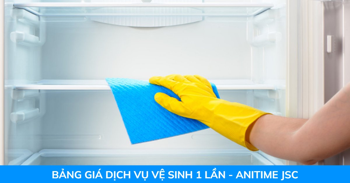 Price list of cleaning service 1 time in Ho Chi Minh City