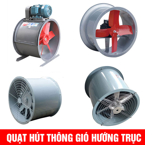 Quạt hút thông gió hướng trục