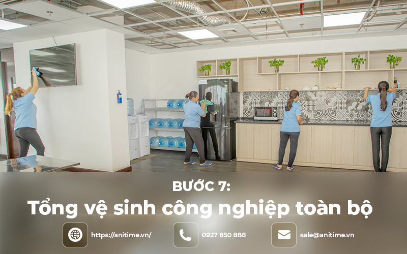 Tổng vệ sinh toàn bộ vệ sinh công nghiệp