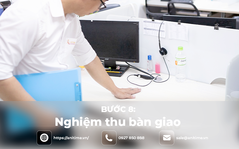 Nghiệm thu bàn giao dự án vệ sinh công nghiệp