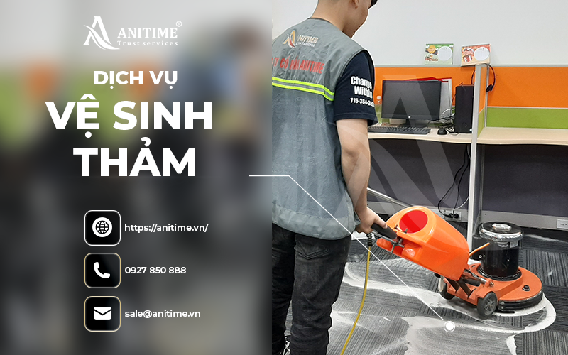 dịch vụ giặt thảm