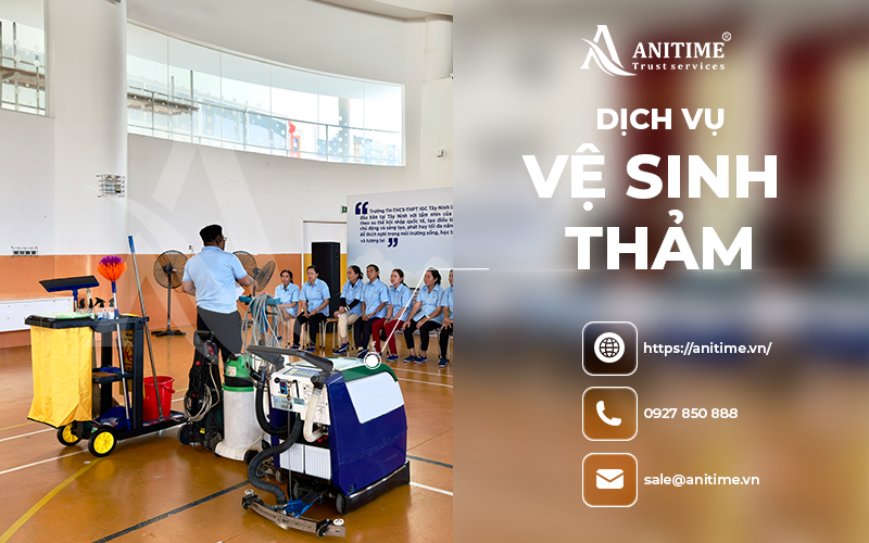 giặt thảm vệ sinh công nghiệp